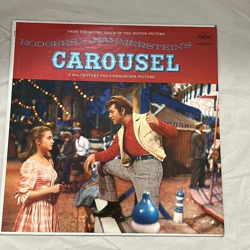 RODGERS & HAMMERSTEIN CAROUSEL MUSICAL SOUNDTRACK VINYL RECORD‎